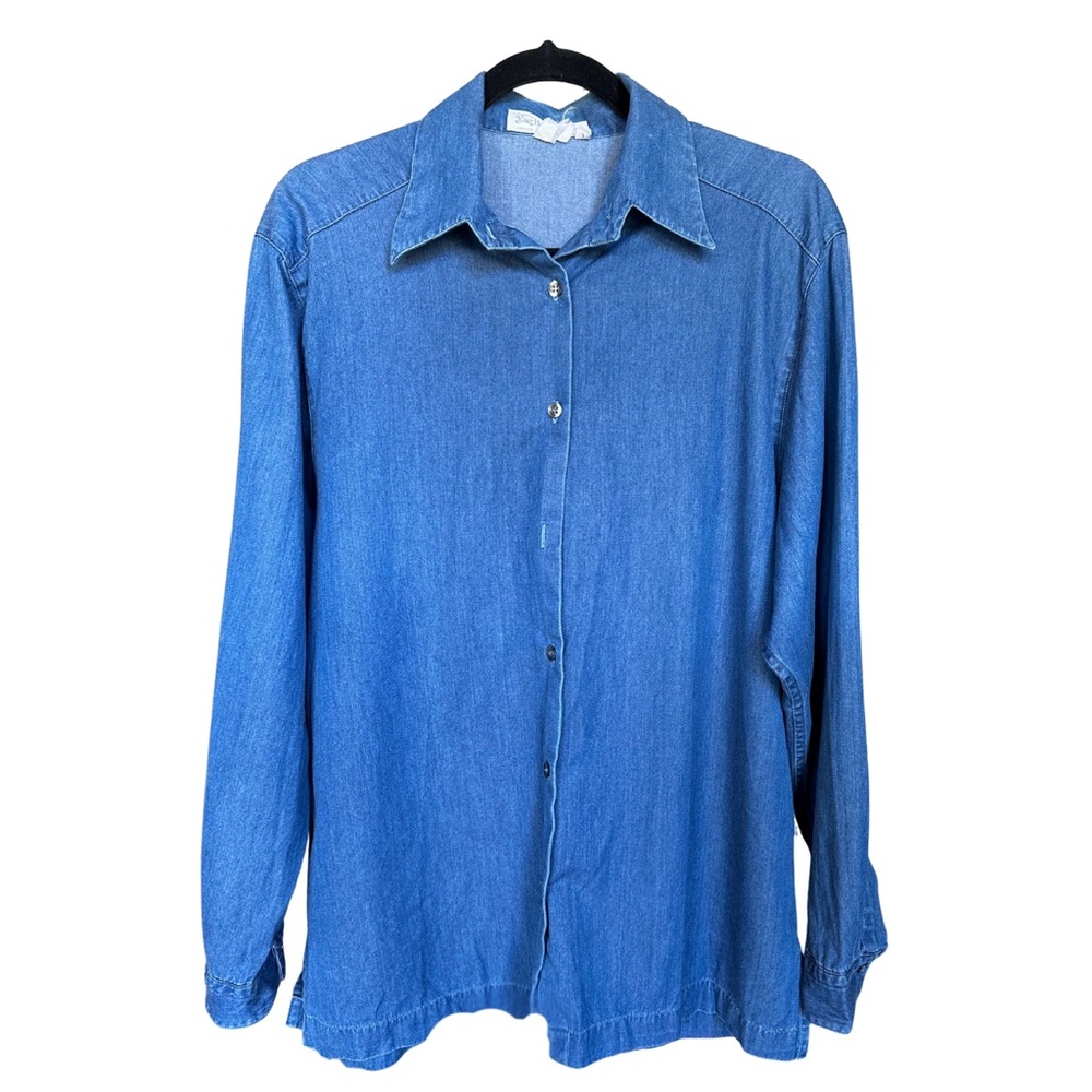 Vintage Burberry Classic Denim Shirt
